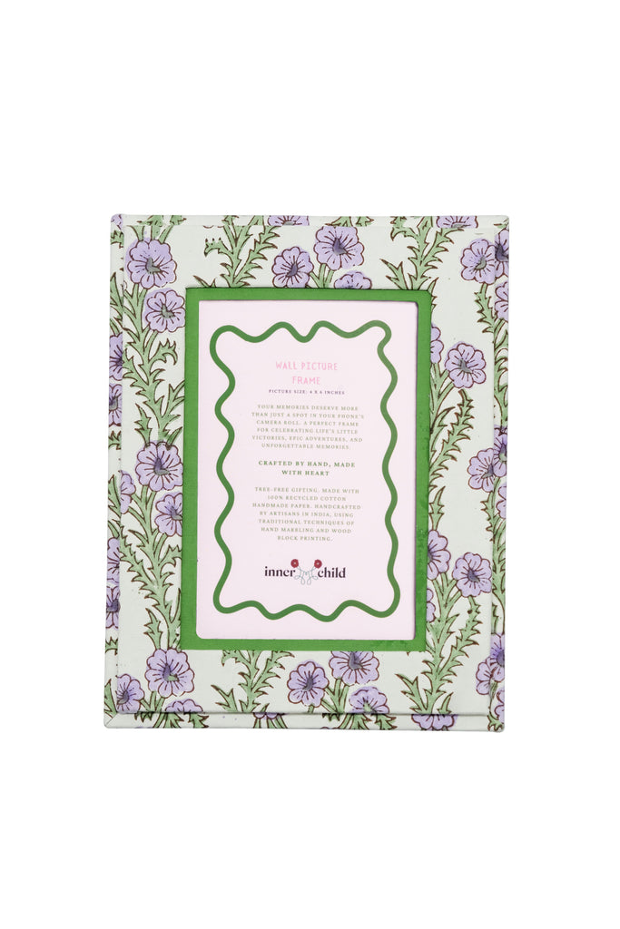 Picture Frame 4x6 in Forget-Me-Not Purple