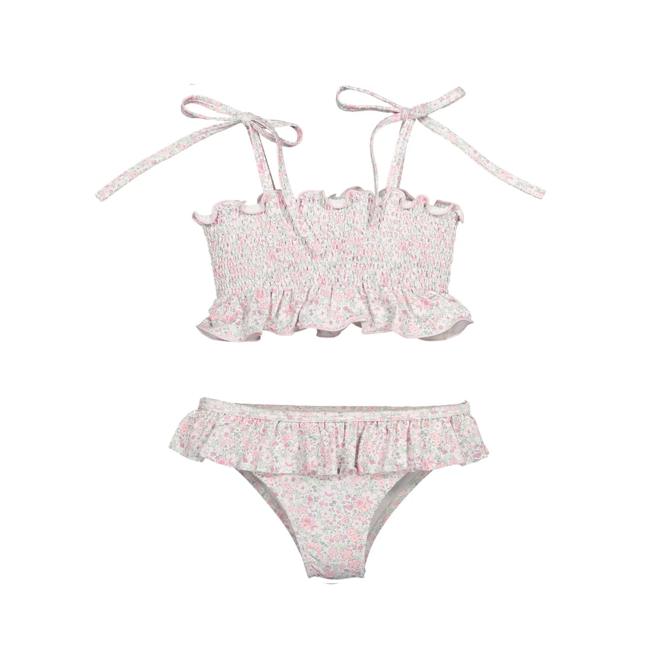 Pink Ditsy Floral Bikini