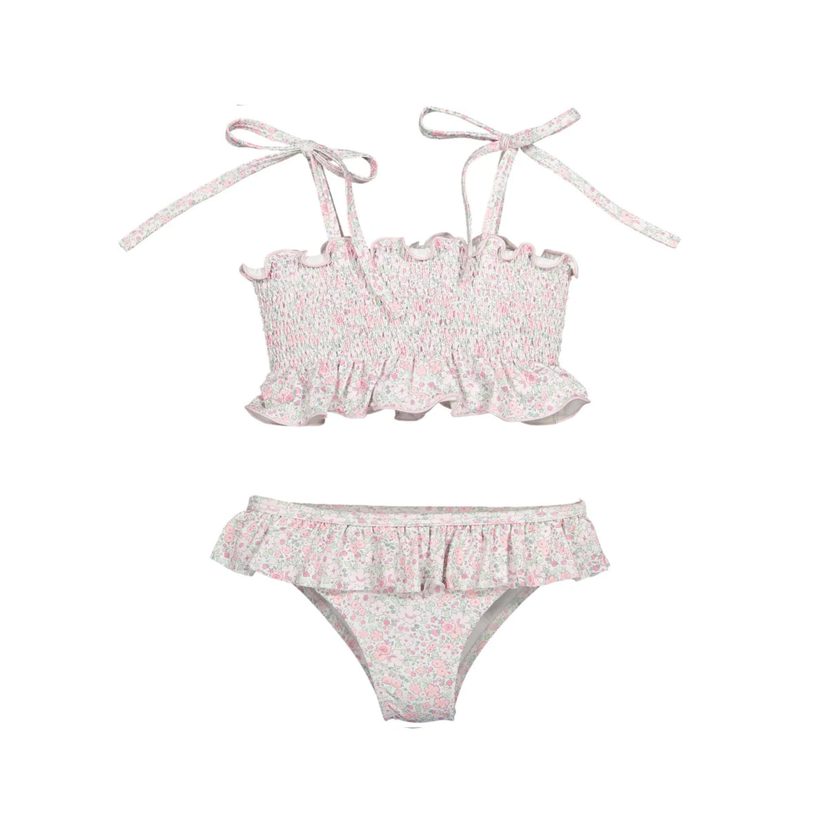 Pink Ditsy Floral Bikini