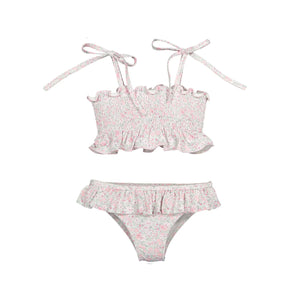 Pink Ditsy Floral Bikini