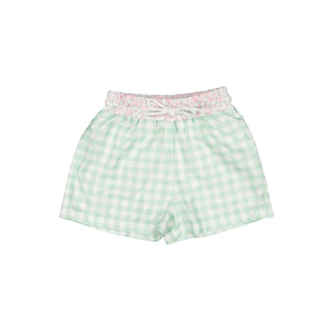 Pink Ditsy Floral Trunks