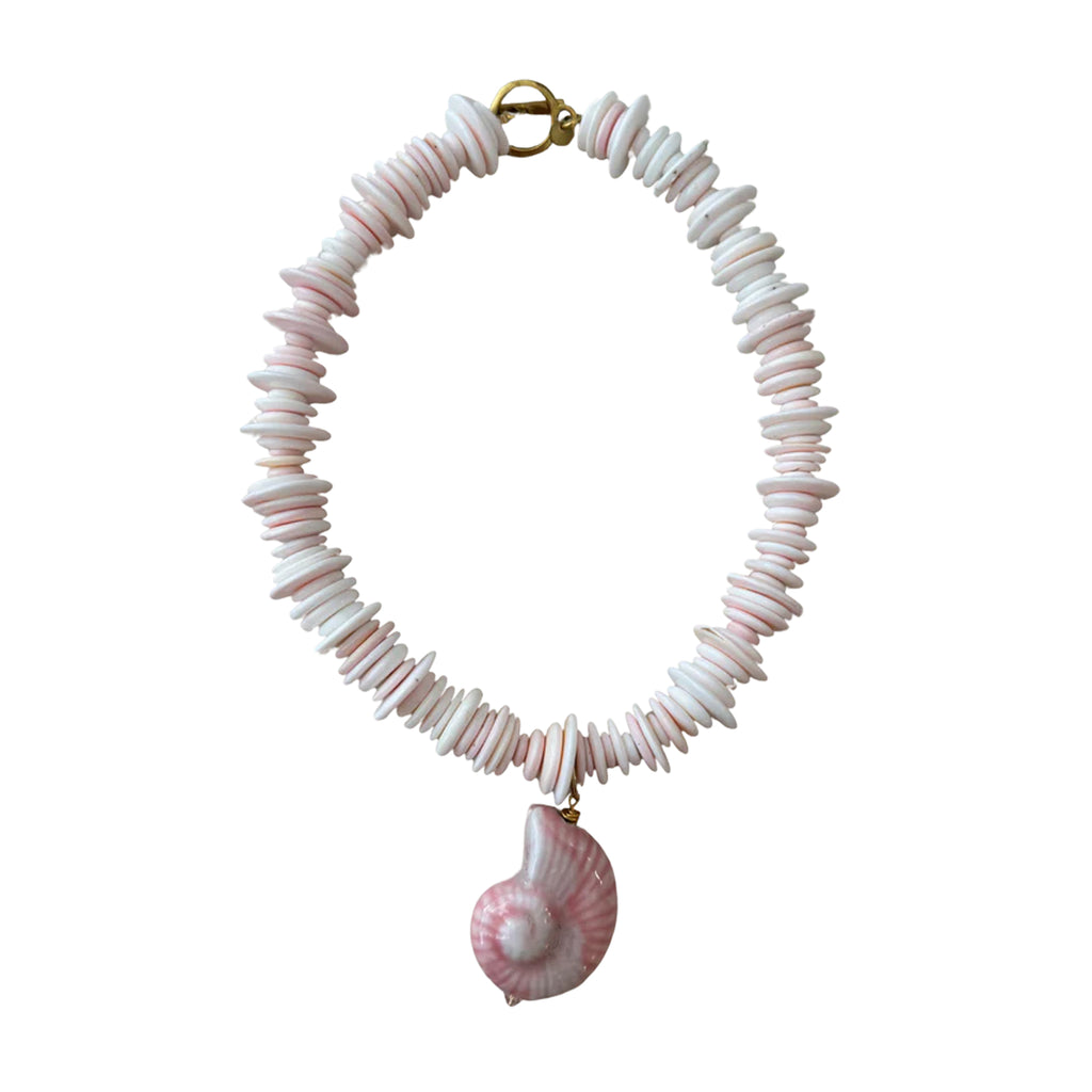 Pink Shell Necklace