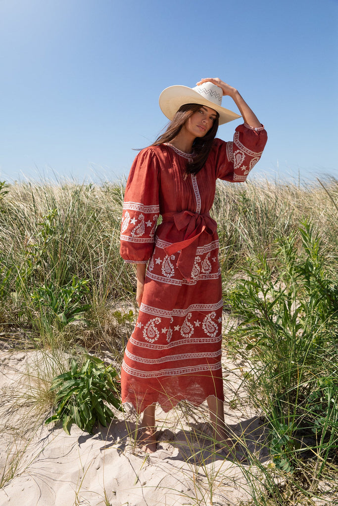 Cinnamon Piper Dress