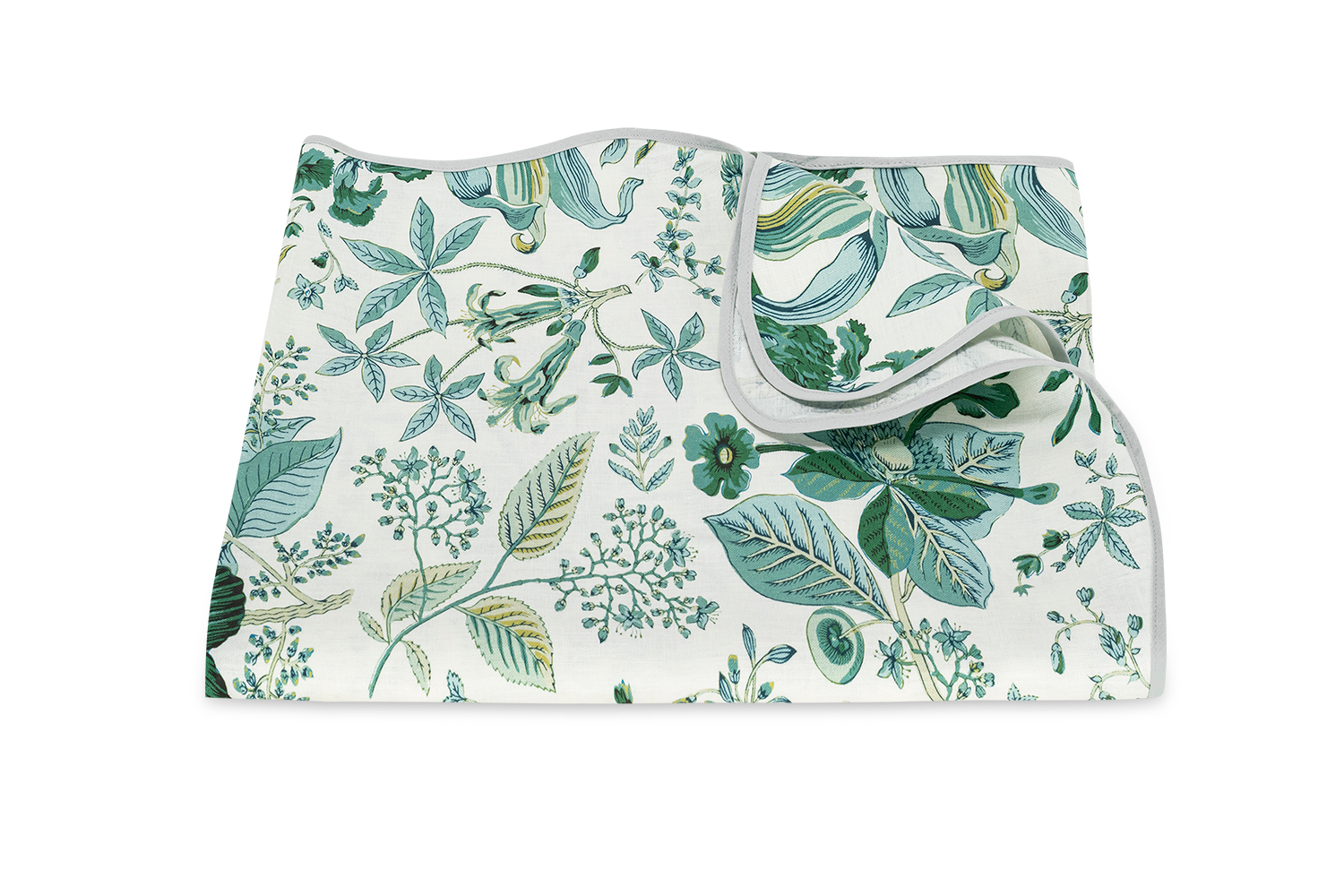 Matouk Schumacher Pomegranate Tablecloth in Emerald