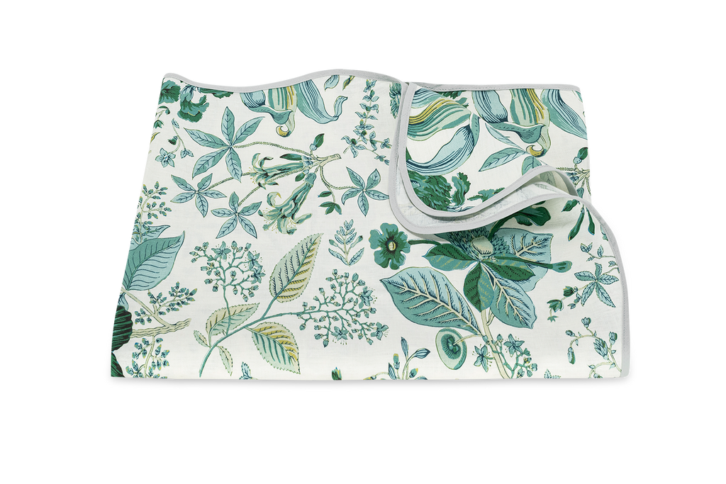Matouk Schumacher Pomegranate Tablecloth in Emerald
