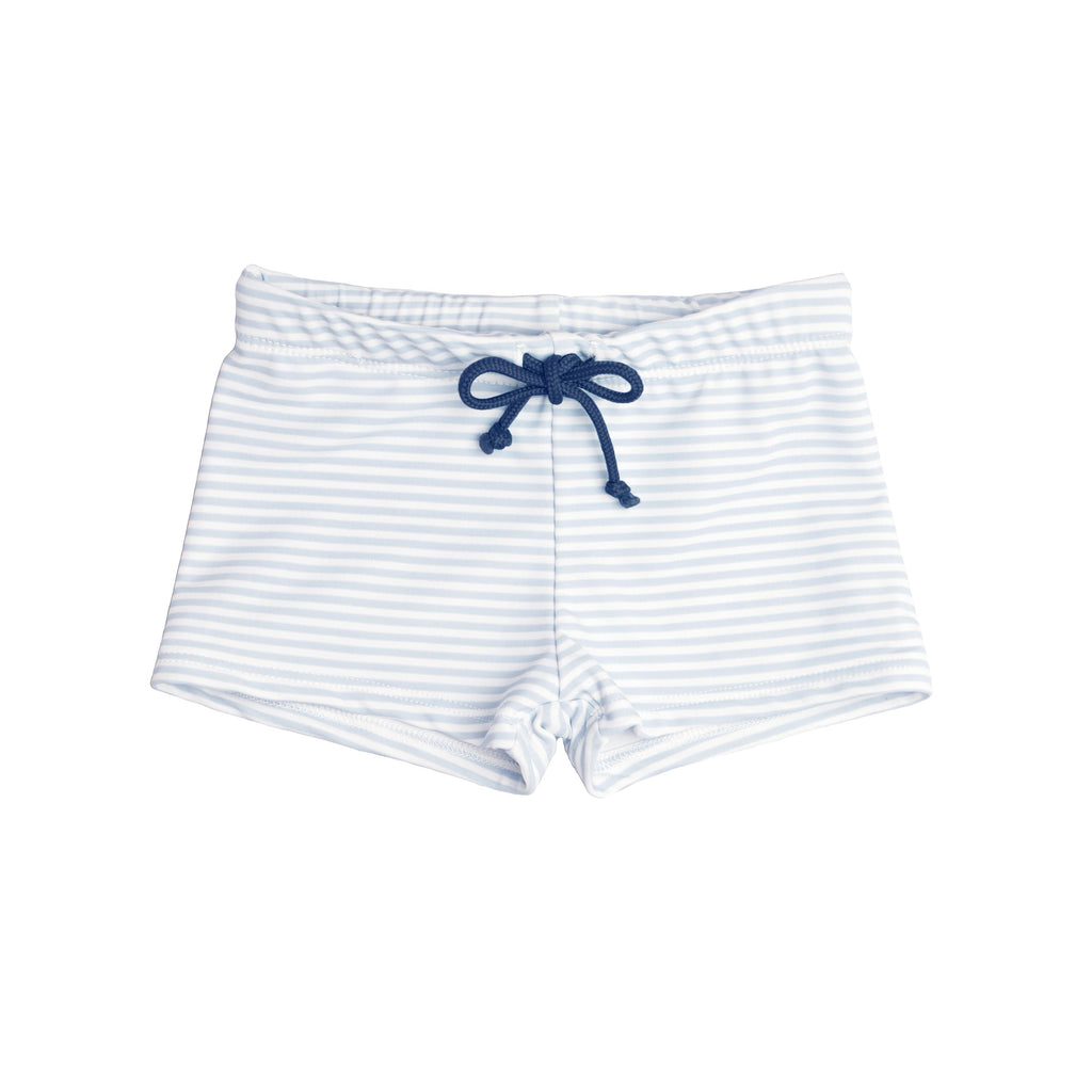 Boys Brief in Powder Blue Stripe