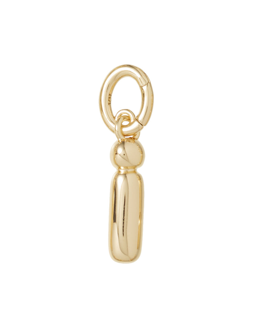 The Puffy Initial Charms