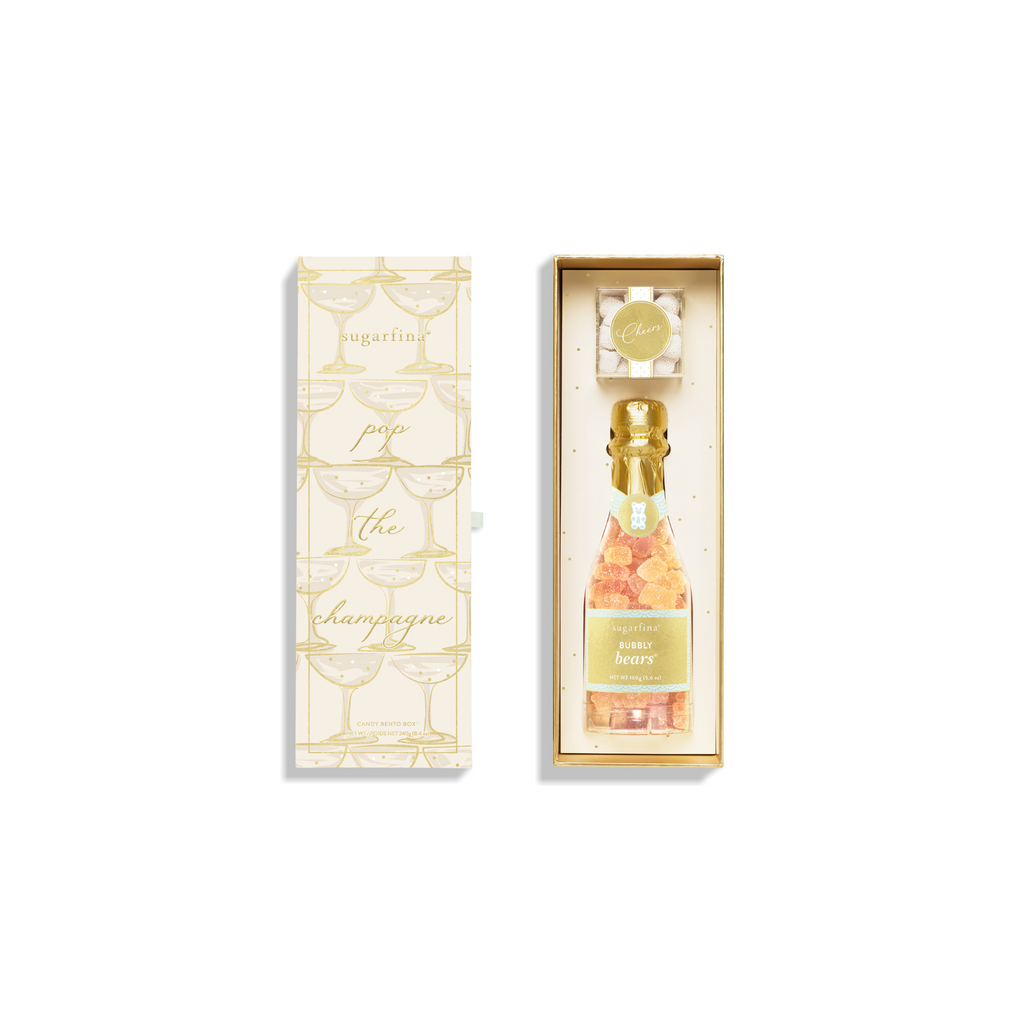 Pop the Champagne Bottle & Cube Box