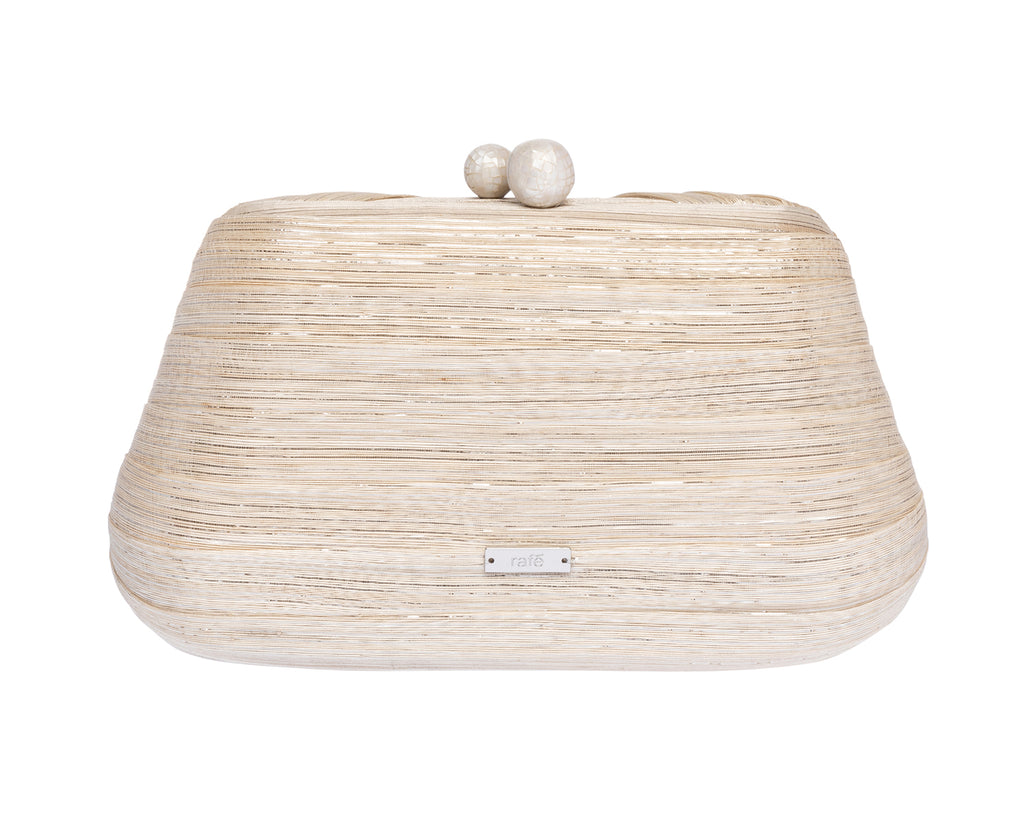 Rosie Clutch in Natural