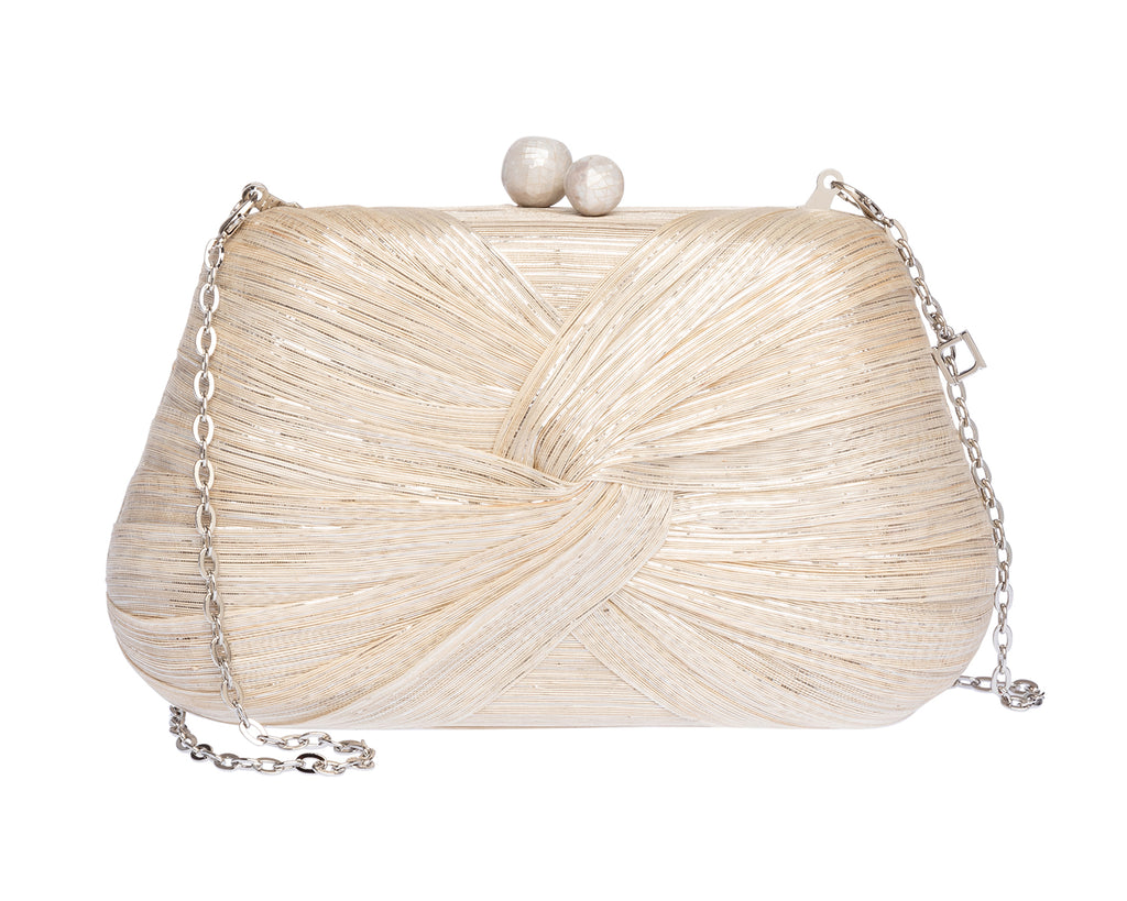 Rosie Clutch in Natural