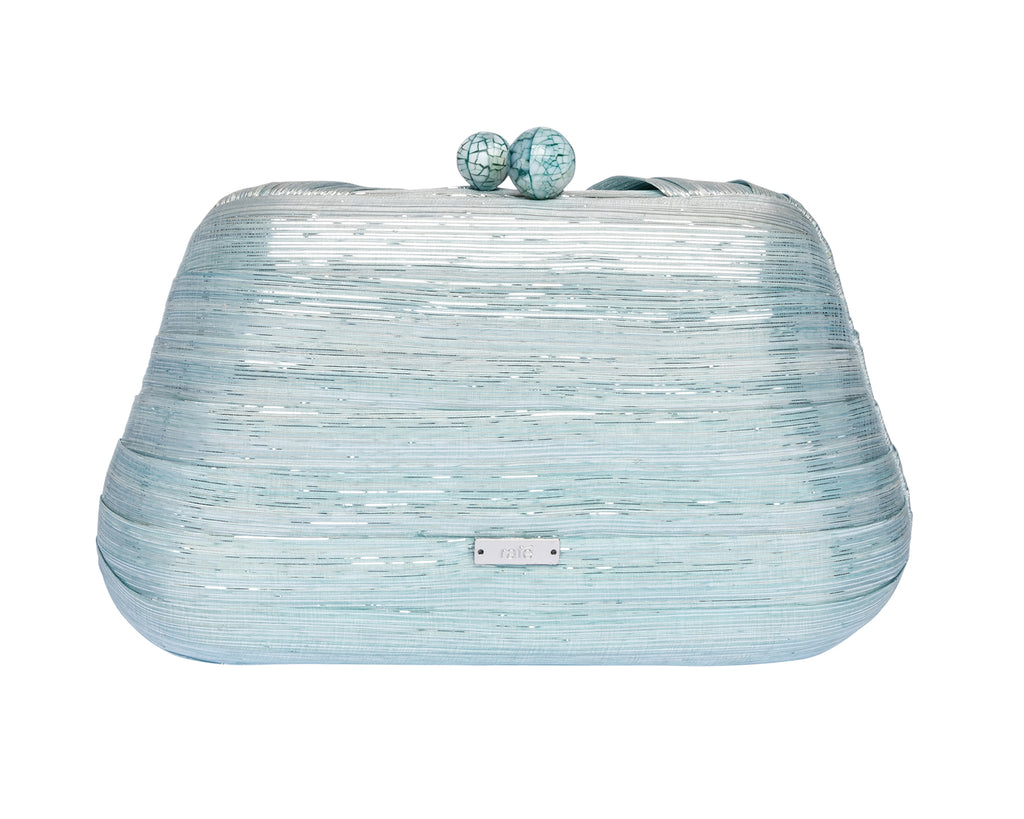 Rosie Clutch in Sky Blue