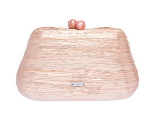 Rosie Clutch in Peach
