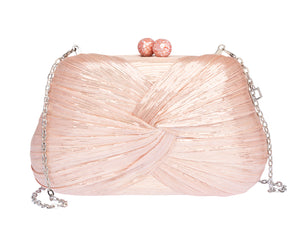 Rosie Clutch in Peach