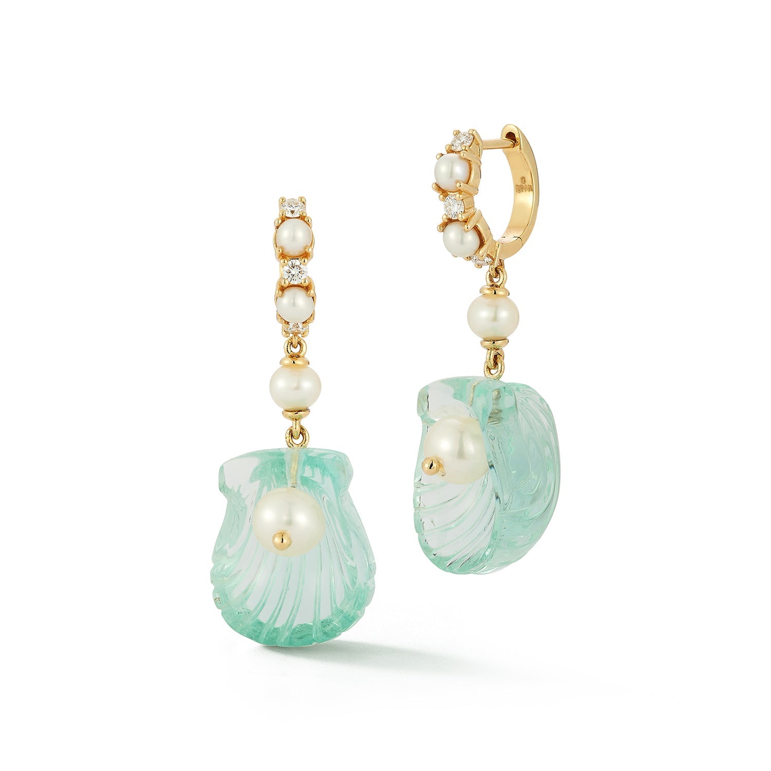 Dream Shell Foam Huggies in Fluorite