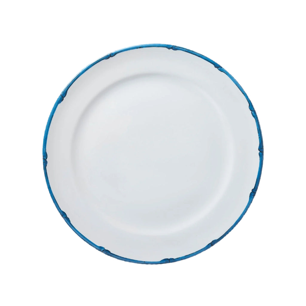 Ramatuelle Bamboo Large Dinner & Charger Plate in Blue