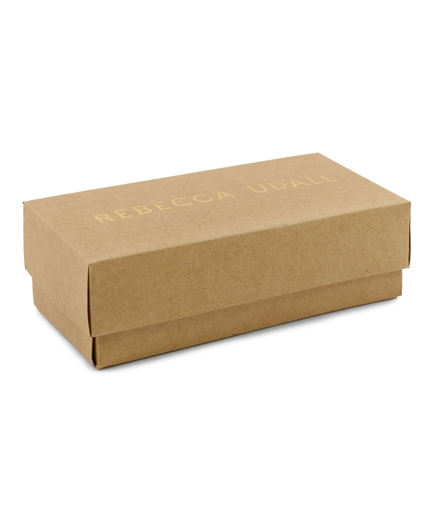 Rebecca Udall Set of 4 Striped Napkin Rings Packaging