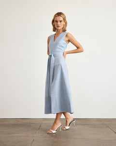 Reinella Dress in Powder Blue