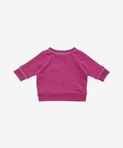Remy Baby Sweatshirt in Blackberry