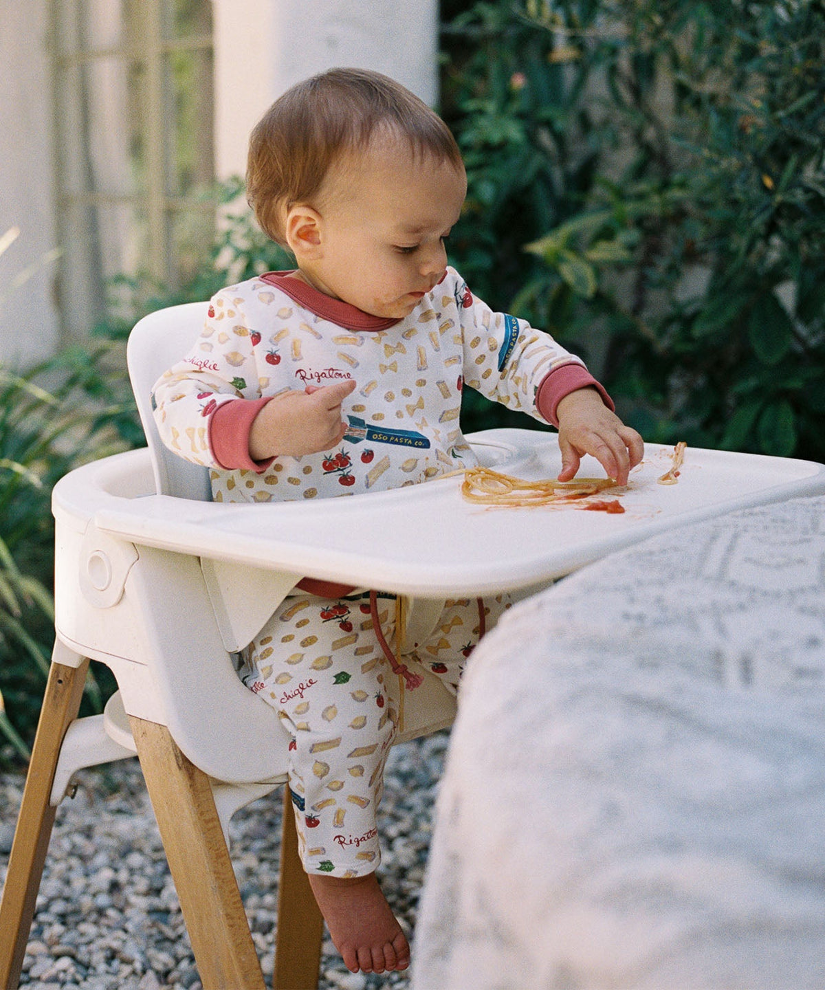 Remy Baby Sweatshirt in Basta Pasta