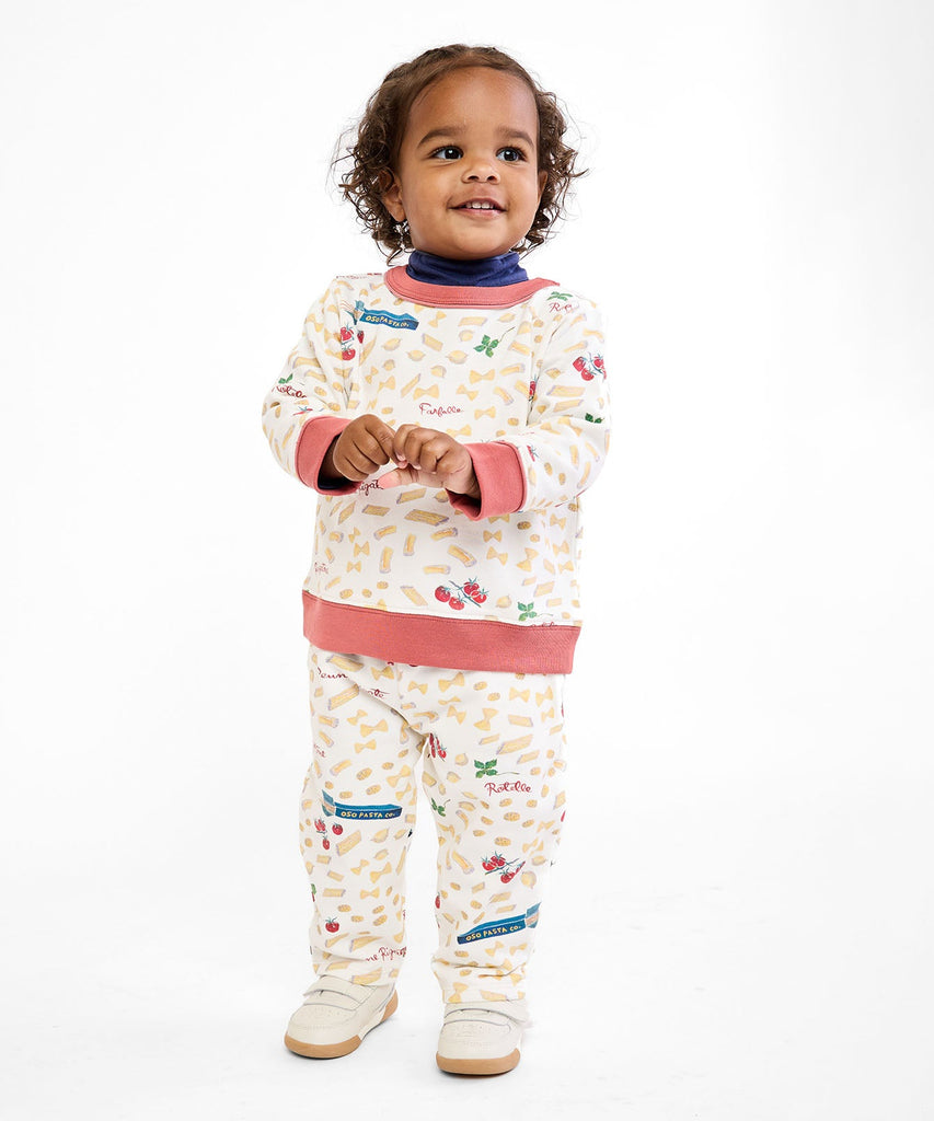 Remy Baby Sweatshirt in Basta Pasta
