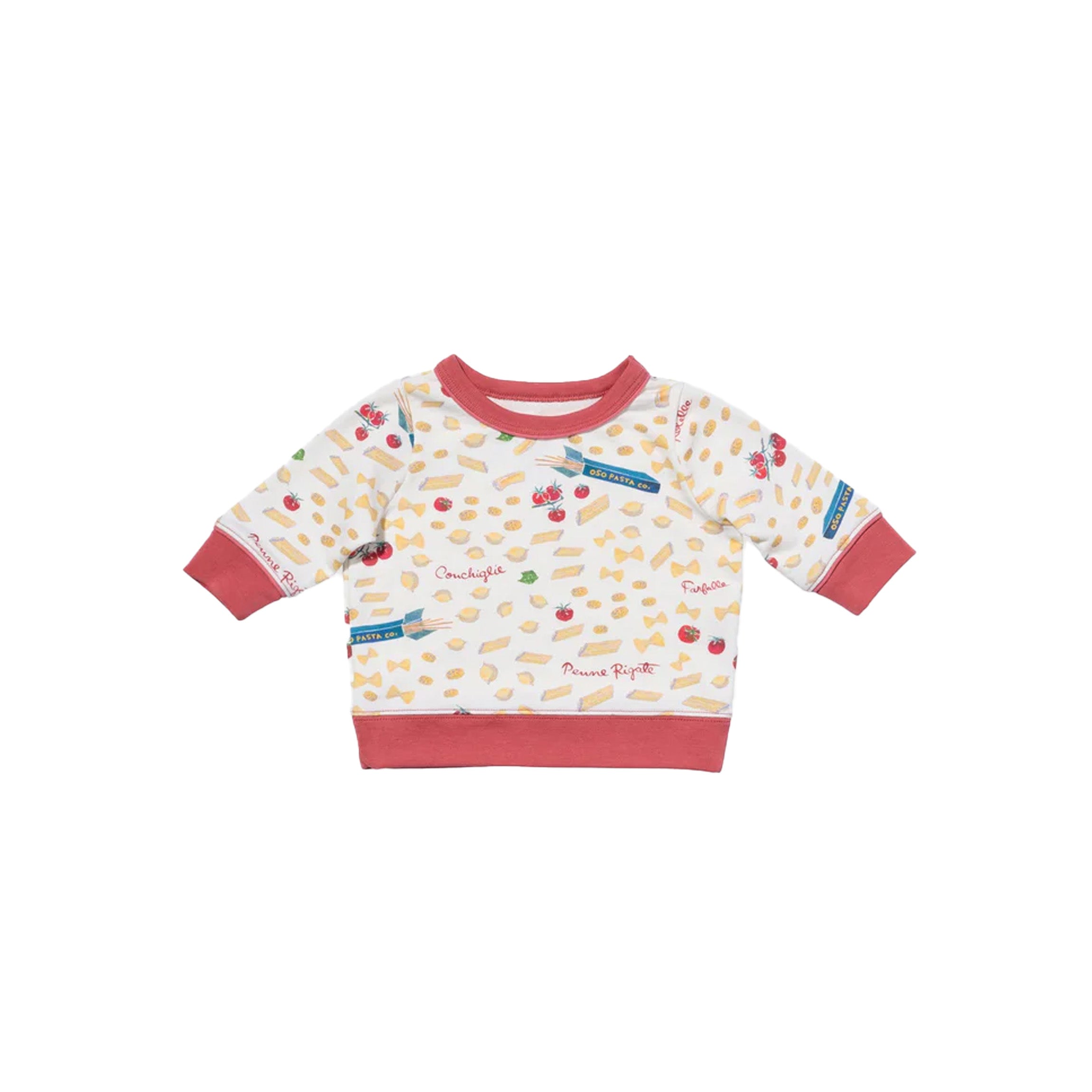 Remy Baby Sweatshirt in Basta Pasta