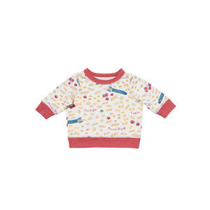 Remy Baby Sweatshirt in Basta Pasta