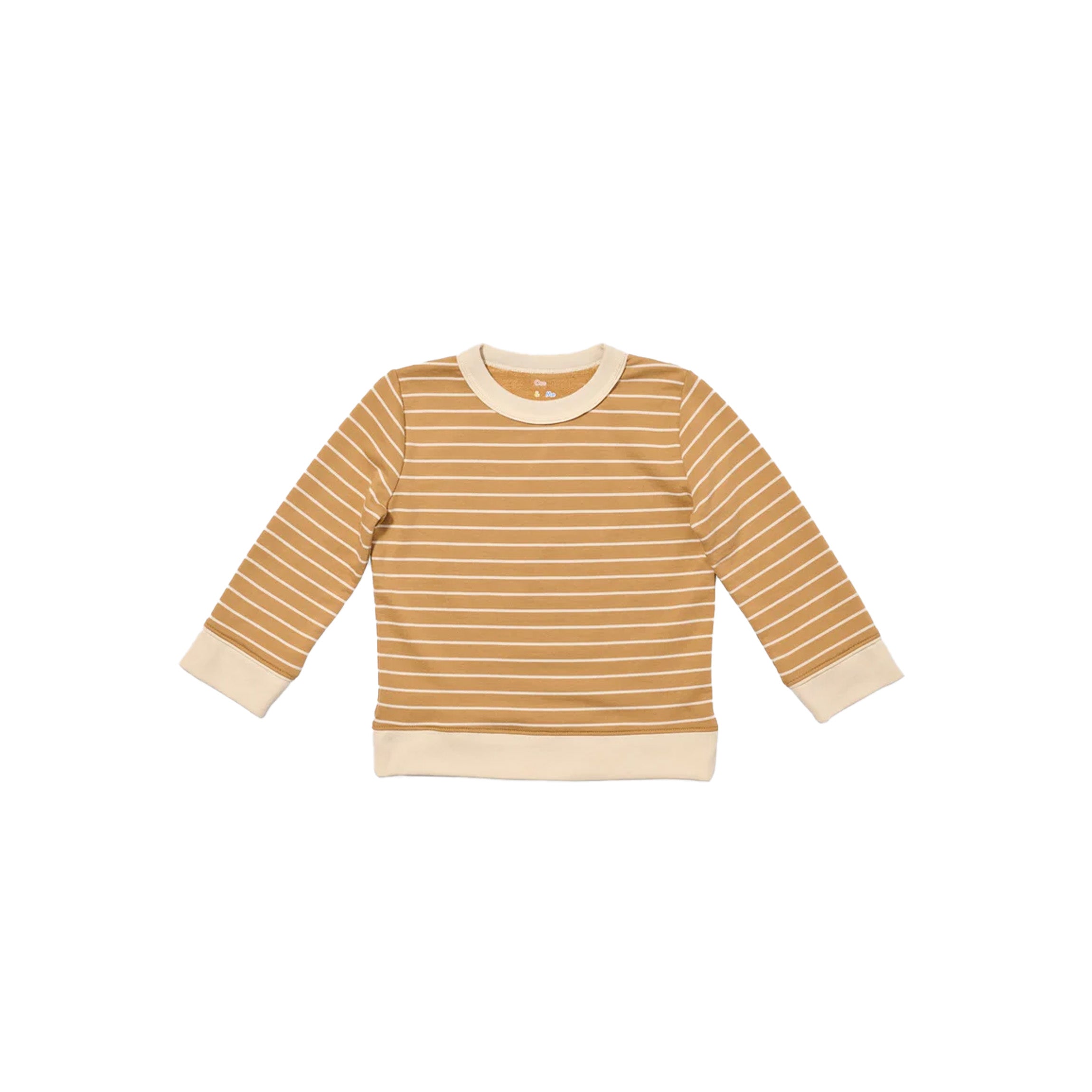 Remy Sweatshirt in Camel French Stripe