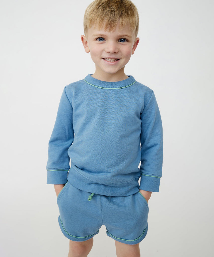 Remy Sweatshirt in Dusty Blue