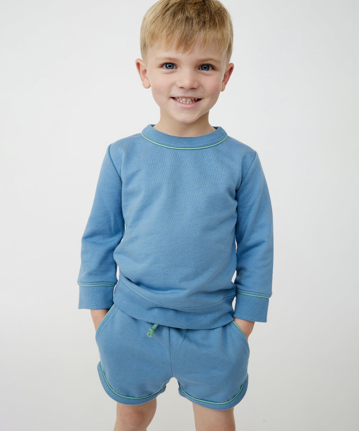 Remy Sweatshirt in Dusty Blue