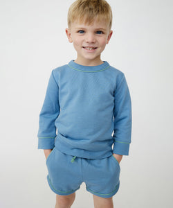 Remy Sweatshirt in Dusty Blue