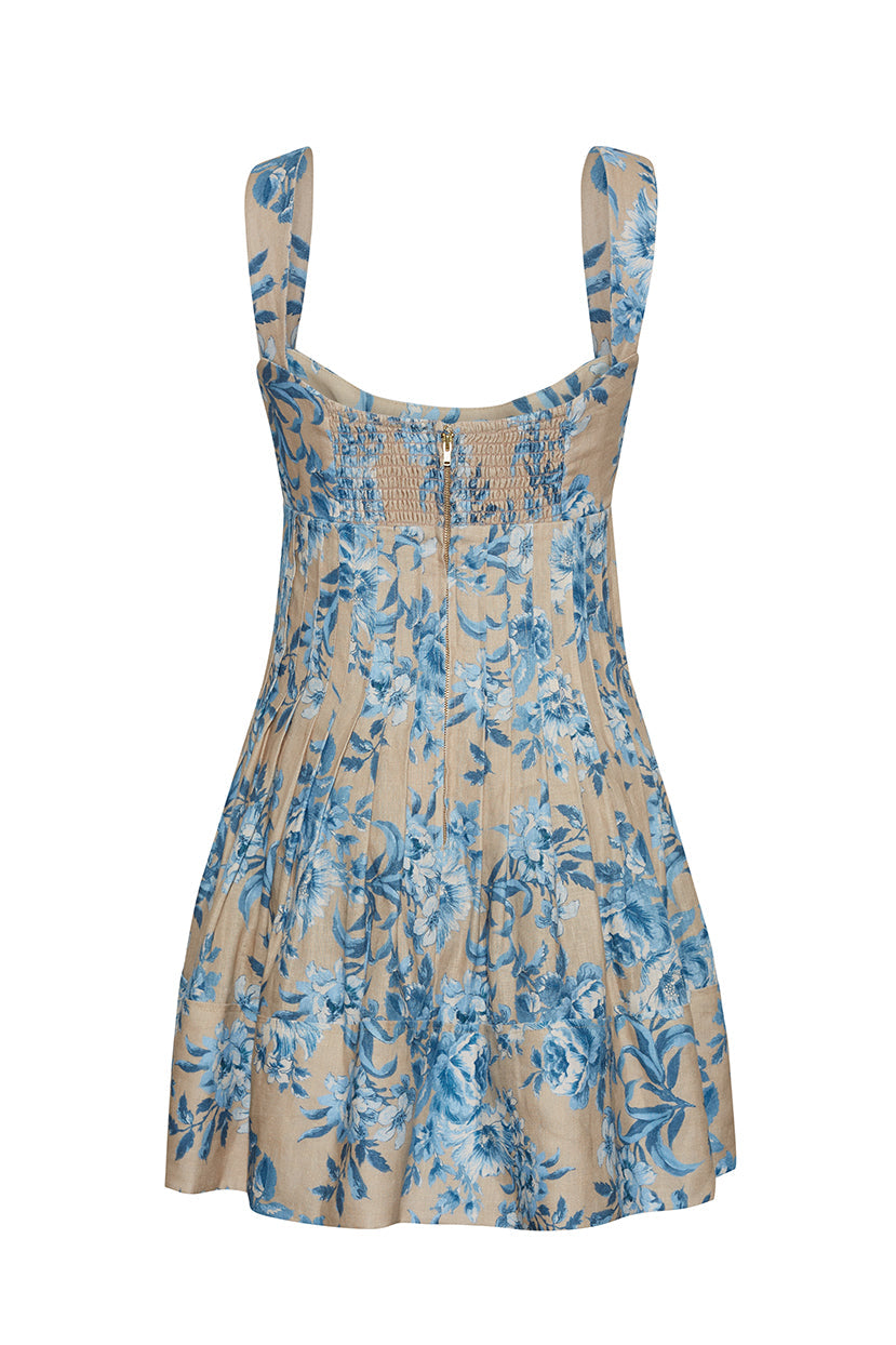 Ria Dress in Farfella Ginger Root