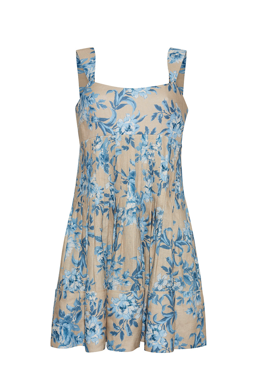 Ria Dress in Farfella Ginger Root