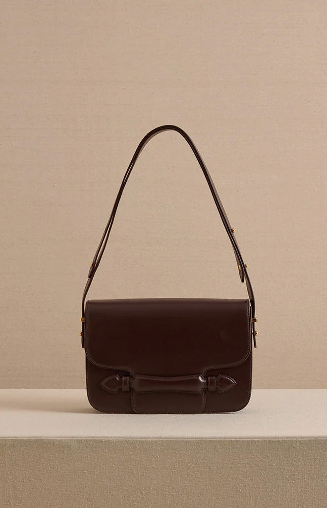 Romy 25 in Box Calf Palmellato Chocolate