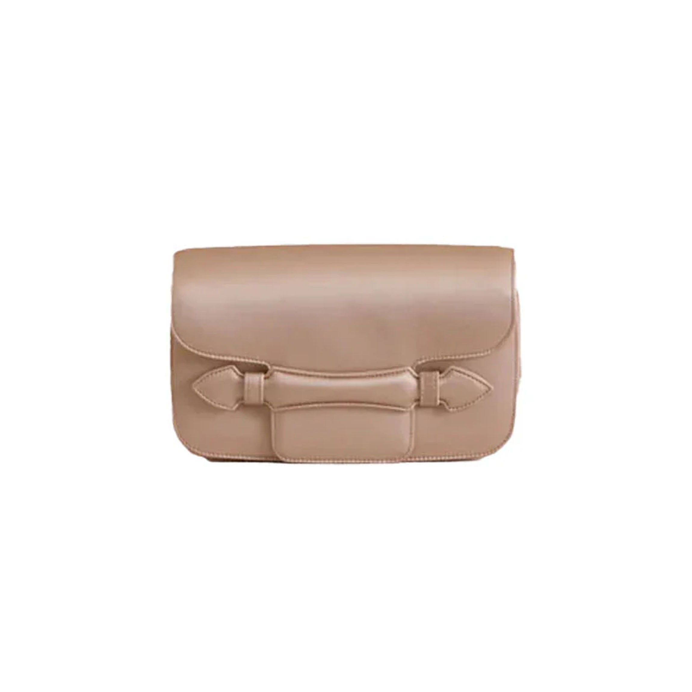 Romy Clutch in Satin Blush