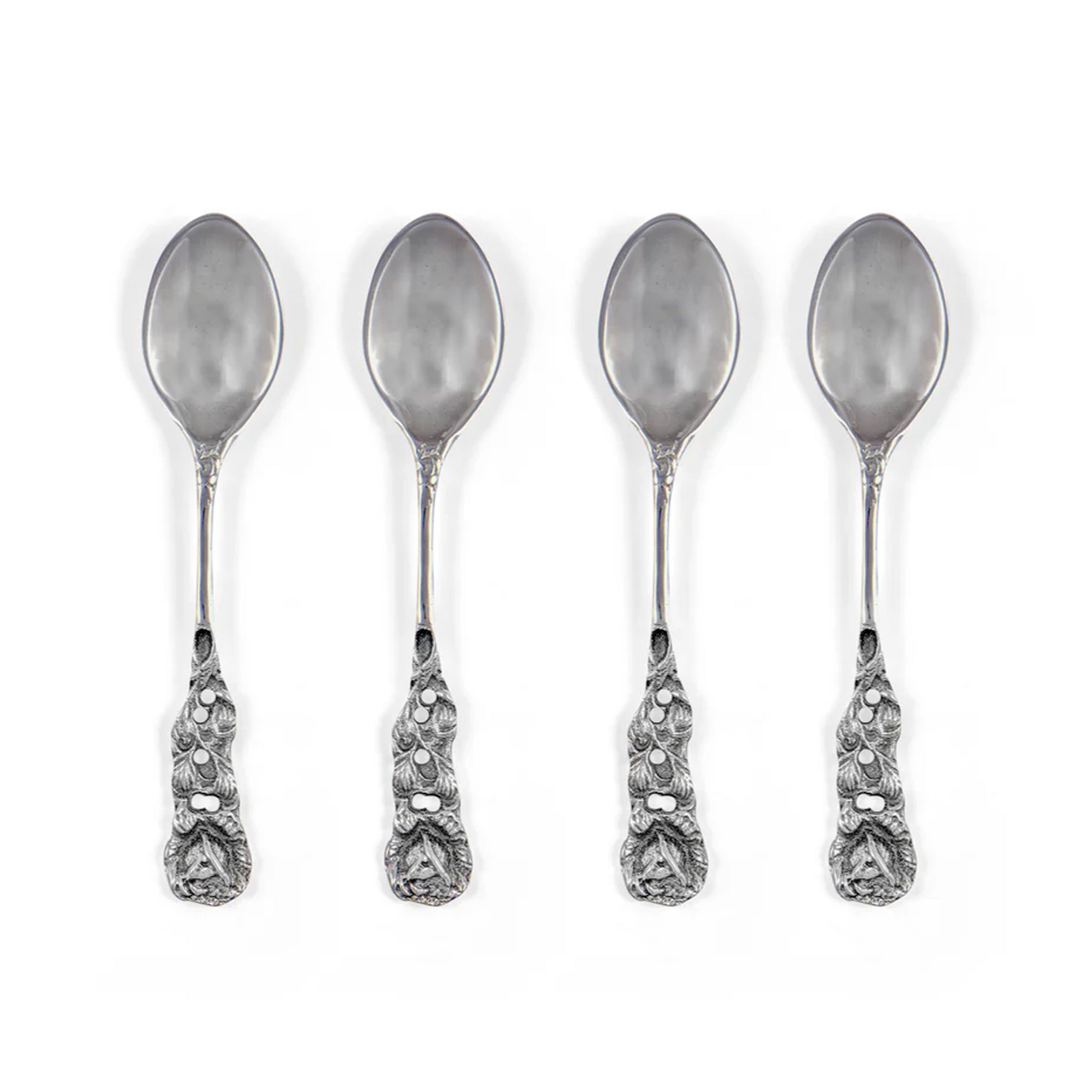 Rose Spoons, Set of 4