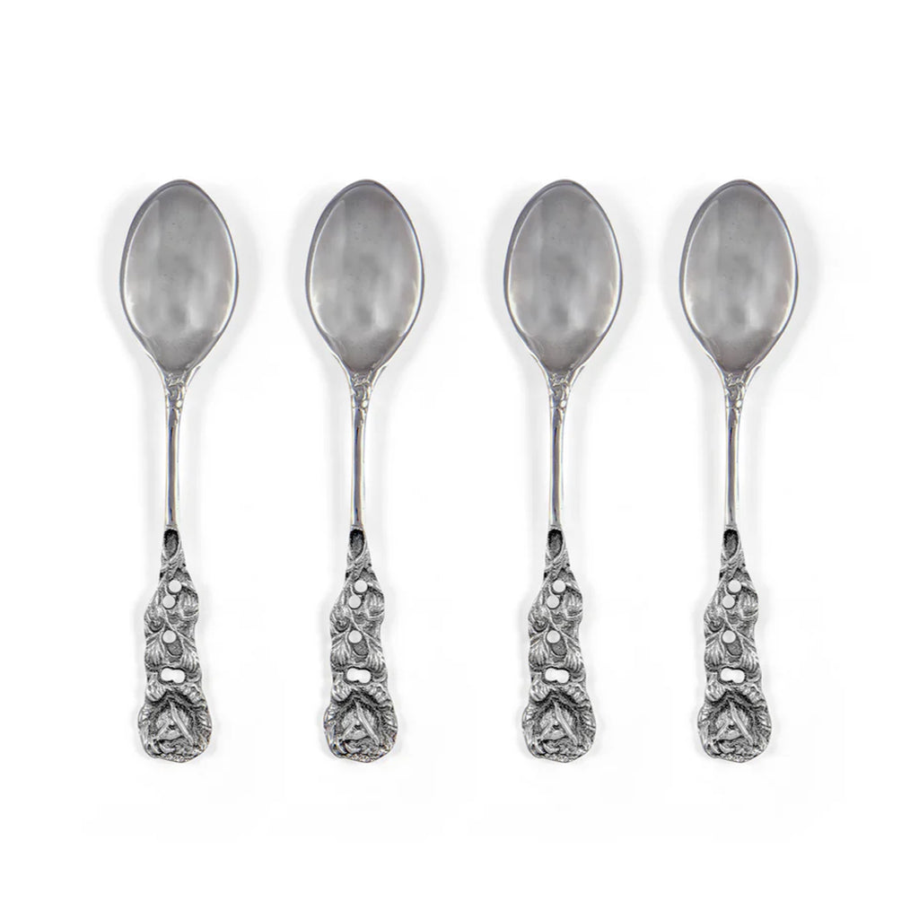 Rose Spoons, Set of 4