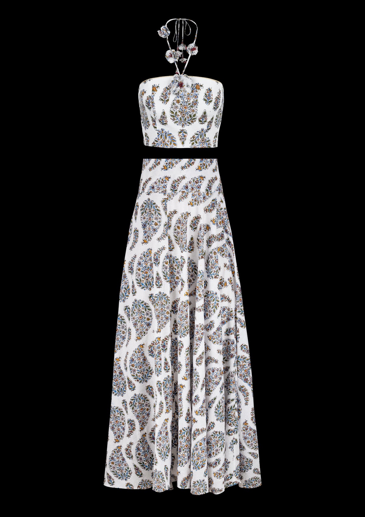 Hava Bustier in Paisley