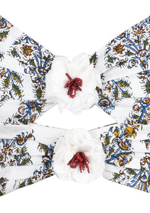 Rosa Cut-out Bustier - Paisley Ghalamkar Tops - Bustier & Embroidered Rosewater House