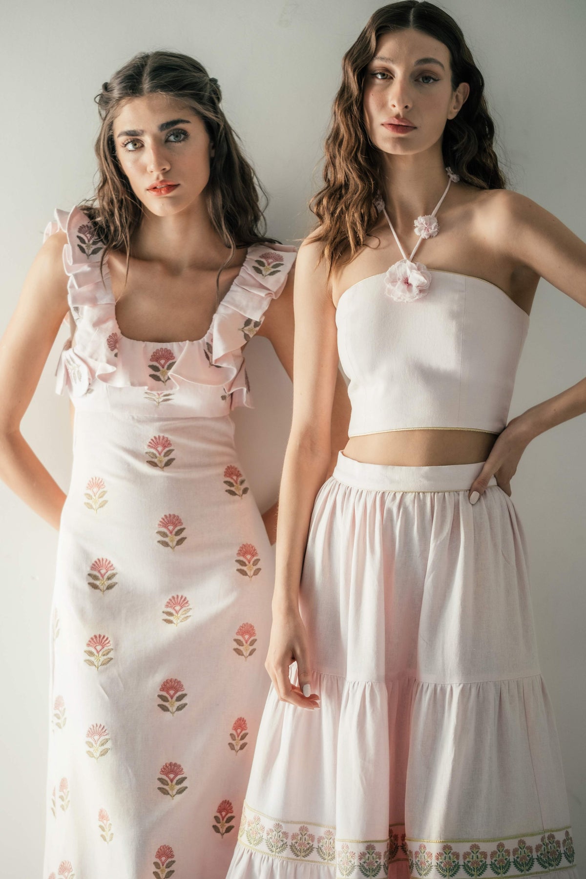Hava Bustier - Pink Tops - Bustier & Embroidered Rosewater House