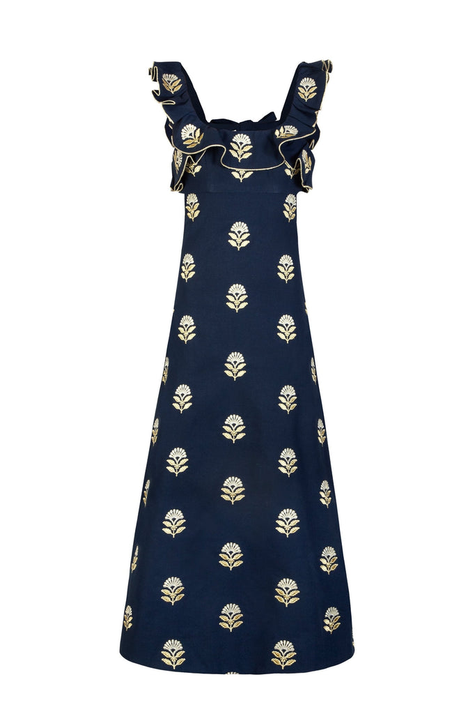 Malika Dress - Navy Dresses - Formal Rosewater House