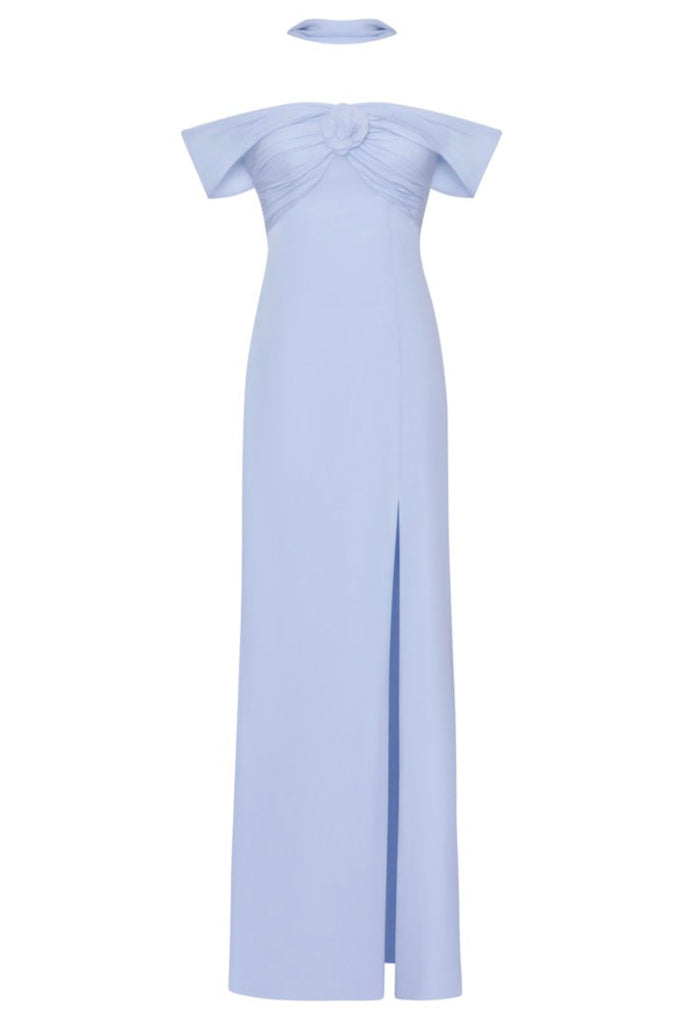 The Roth Gown in Pale Blue