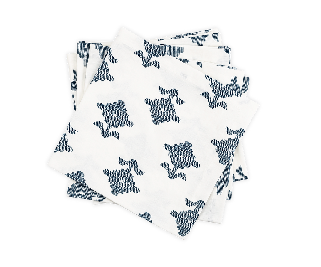 Matouk Schumacher Rubia Napkin in Navy, Set of 4