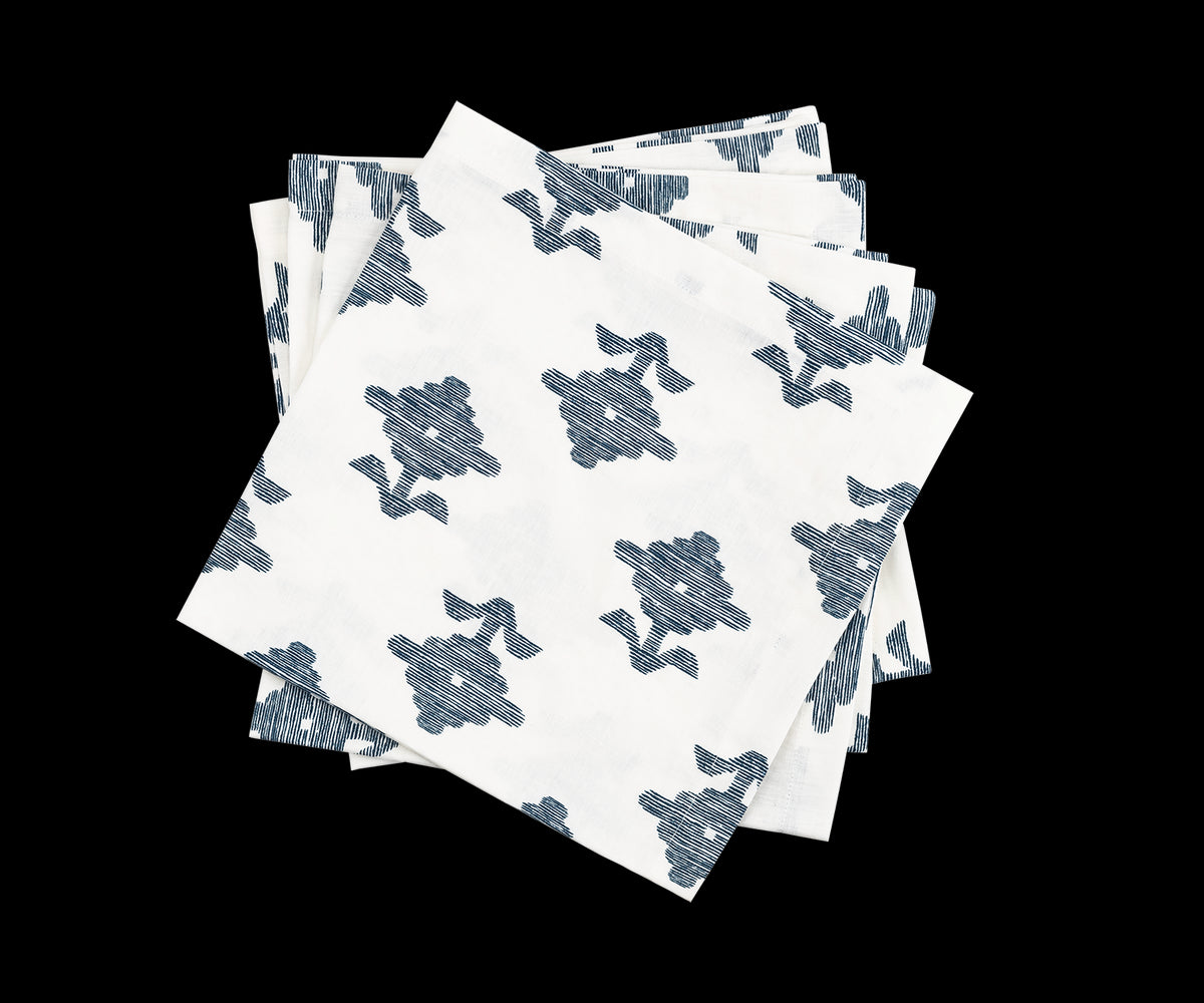 Matouk Schumacher Rubia Napkin in Navy, Set of 4