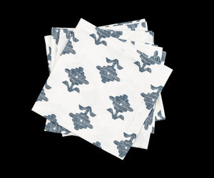 Matouk Schumacher Rubia Napkin in Navy, Set of 4