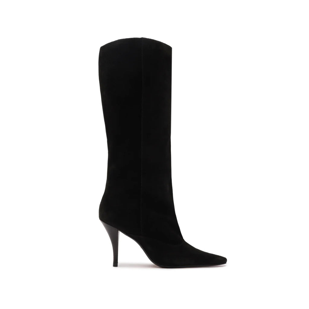 Rudy Suede Boot in Black