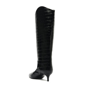 Maryana Lo Wide Boot in Black
