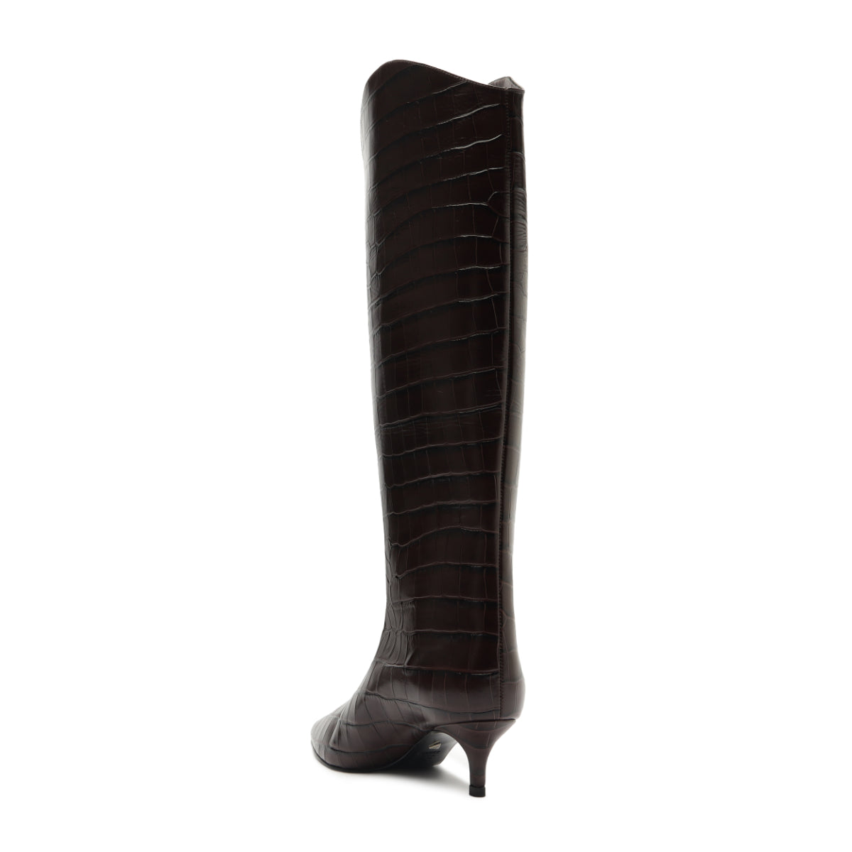 Maryana Lo Wide Boot in Dark Chocolate