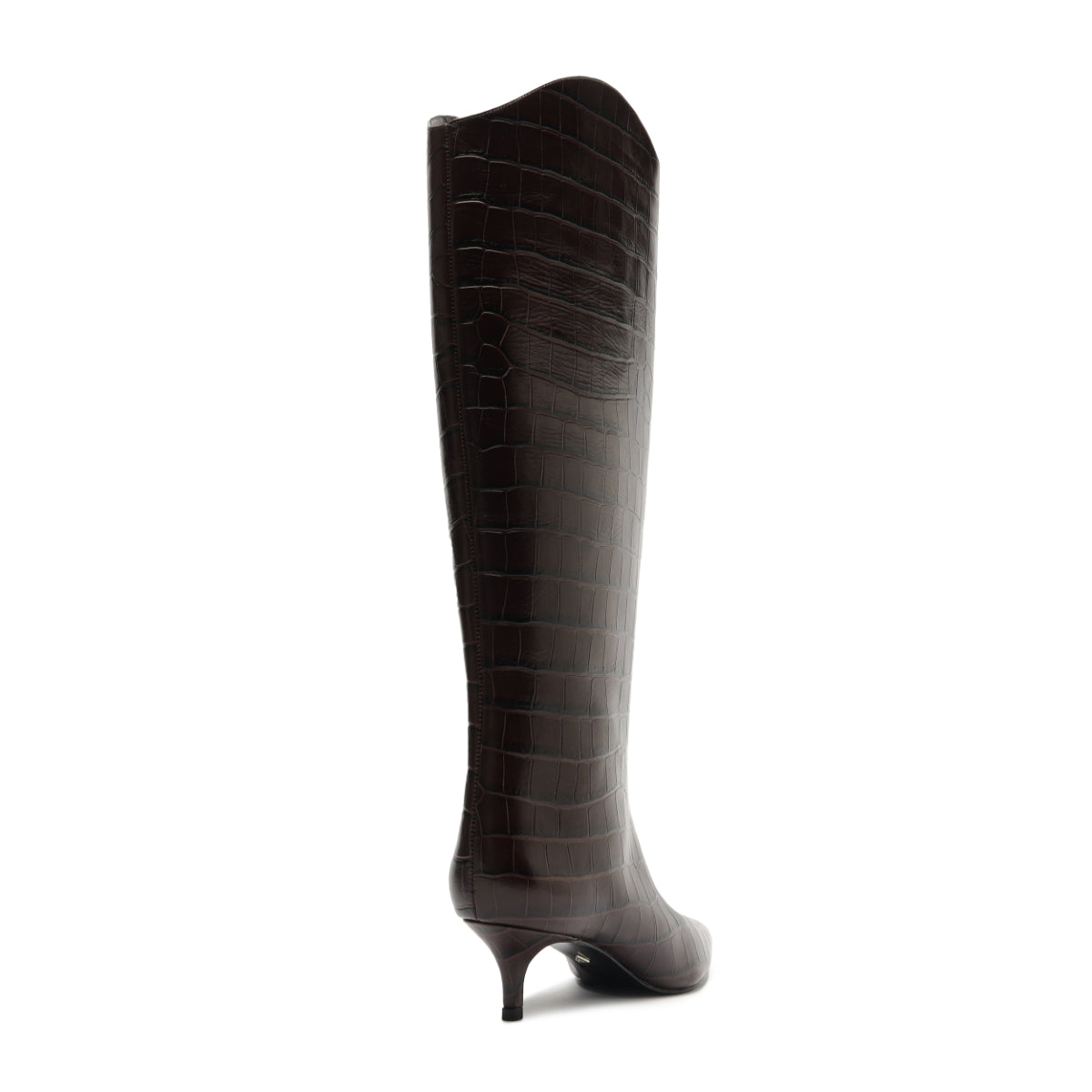 Maryana Lo Wide Boot in Dark Chocolate