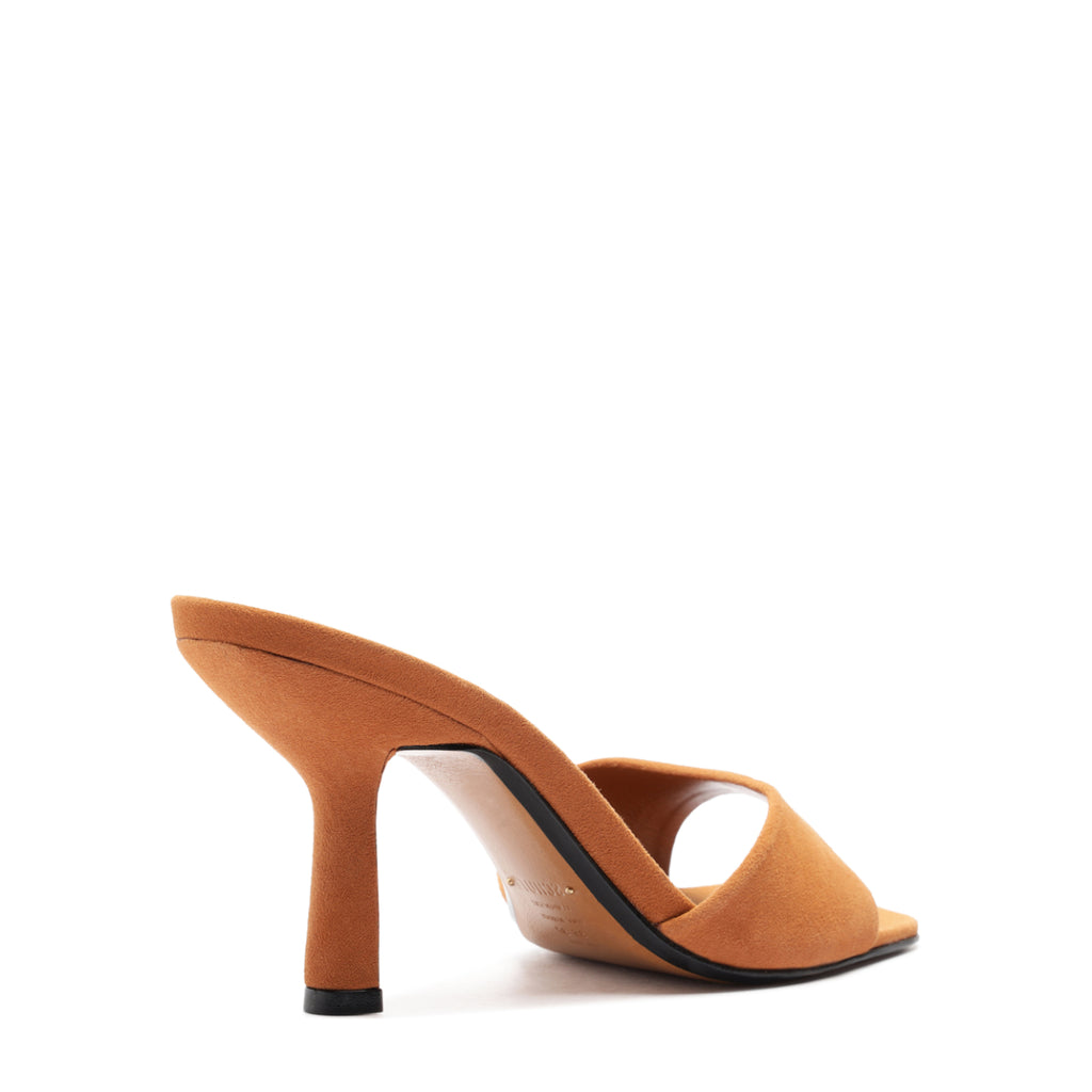 Posseni Suede Sandal in Cuoio Brown