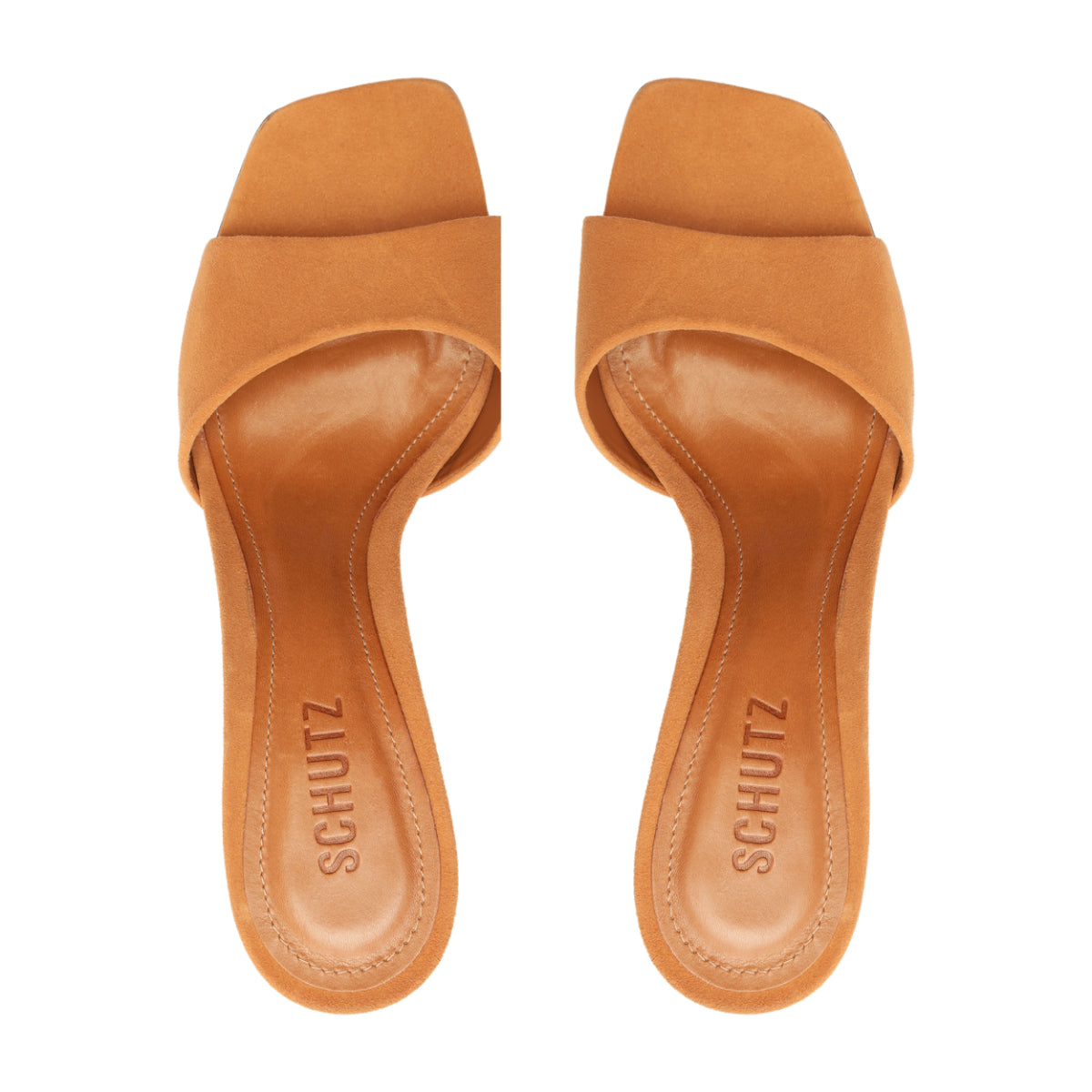 Posseni Suede Sandal in Cuoio Brown